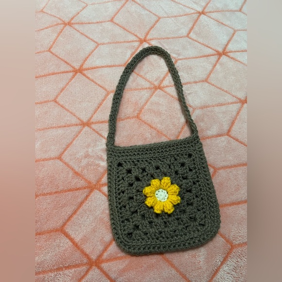 Crocheted (By Muah) Toddler Cross Body/Shoulder Bag 🌼 - Picture 10 of 10